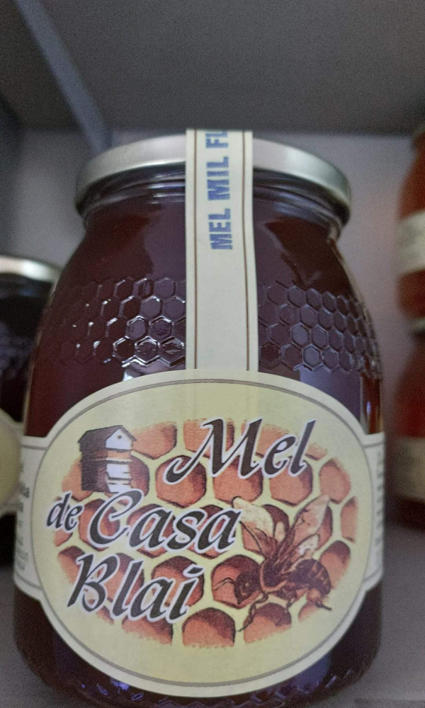 Miel de milflores en tarro de cristal 1kg