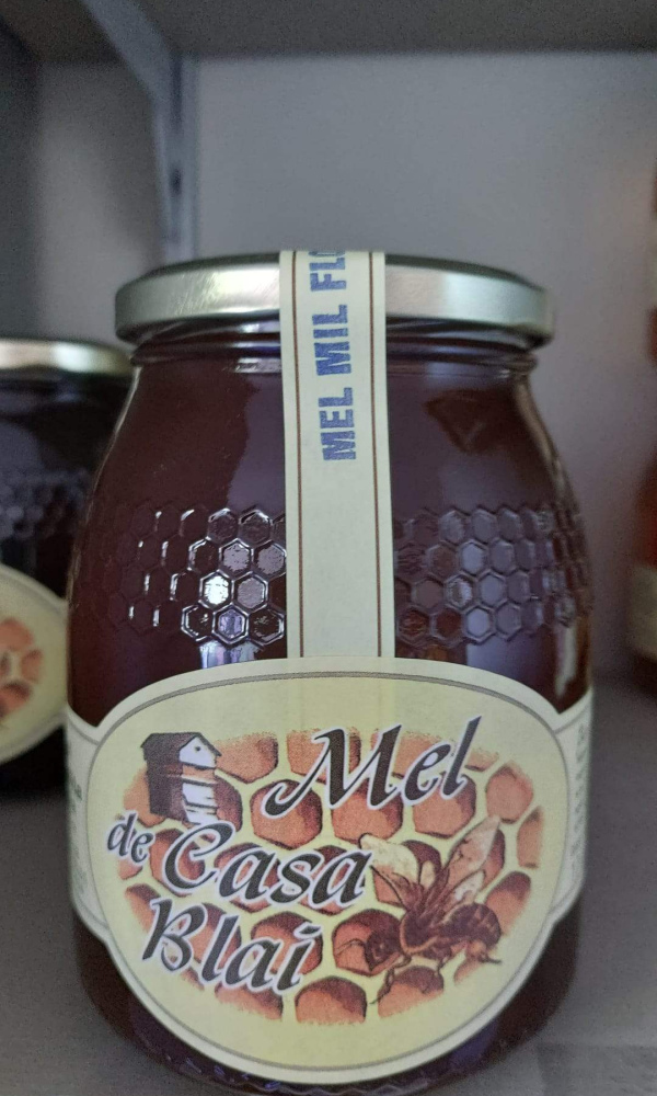 Miel de romero en envase de cristal 1/2 kg